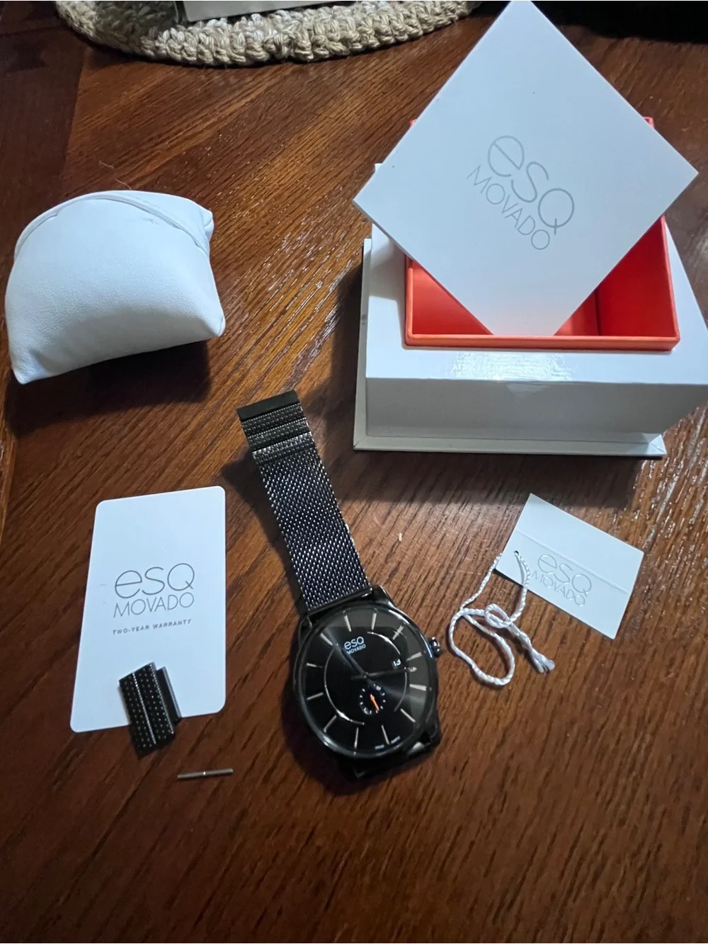 ESQ by Movado sleek black